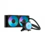 Fractal Design Radius 240 RGB čierny All-in-One kvapalinový chladič CPU