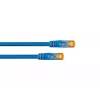 Kabelmeister RJ45 patch kábel Cat.7 S/FTP, vysoko flexibilný TPE plášť, bezhalogénový, modrý, 0,25 m