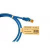 KABELMEISTER Cat.7 S/FTP patch kábel, RJ45, TPE, bezhalogénový, modrý, 3m