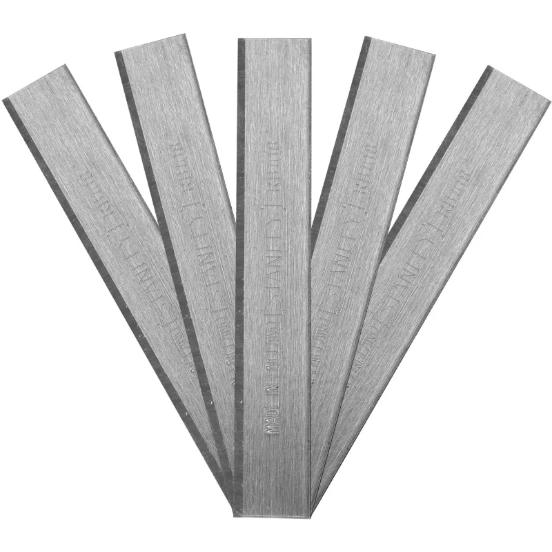 STANLEY náhradné hoblíky pre RB10 a RB5, rovná čepeľ, balenie 10 ks, oceľ SK5, šírka 44 mm