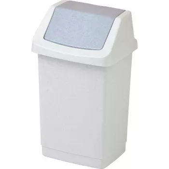 CURVER Click-It odpadkový kôš 9L sivý 22,9x18,9x38,1cm