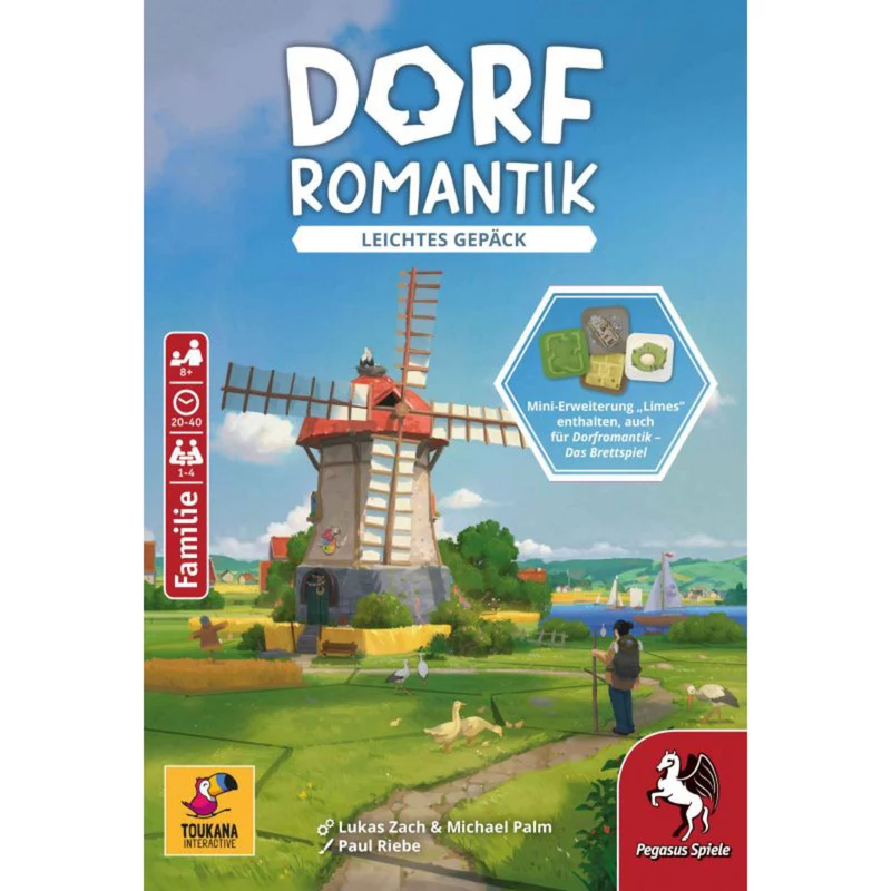 PEGASUS Dorfromantik - Leichtes Gepäck rozšírenie vrátane Limes mini rozšírenia (nemčina)