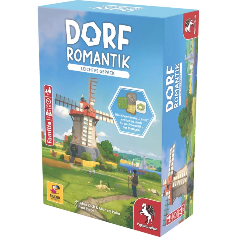 PEGASUS Dorfromantik - Leichtes Gepäck rozšírenie vrátane Limes mini rozšírenia (nemčina)