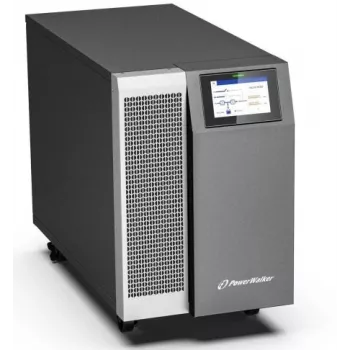 PowerWalker VFI 30K TAP PF1 3/3 BE online dvojkonverzný UPS, 30kVA/30kW, 3-fázový vstup/výstup, tower, externé batérie