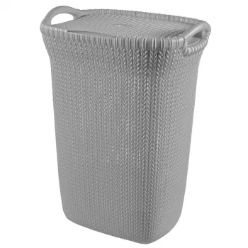 CURVER Knit 57L box na bielizeň svetlosivá