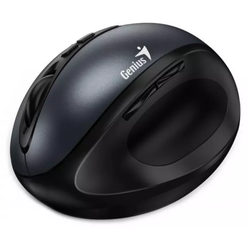 Genius Ergo 8300S bezdrôtová myš, 1600 DPI, čierna/sivá