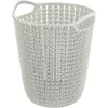 CURVER Knit koš na papier 7L biela 23x24x27cm