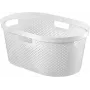 CURVER Infinity Recycled koš na bielizeň 40L 59x39x27cm biela