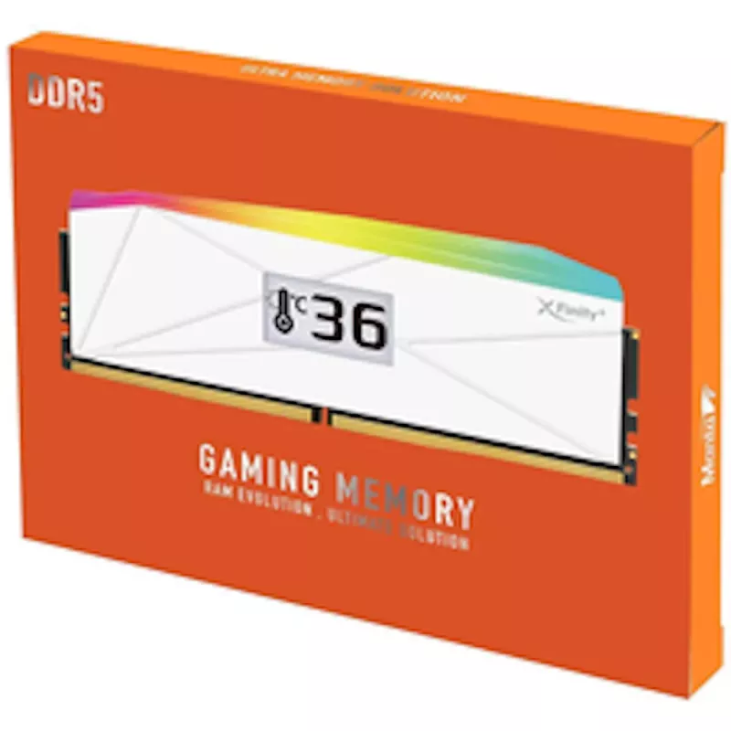 V-Color Manta XFinity+ aRGB DDR5-6000 RAM, CL28, XMP/EXPO - 32 GB Dual-Kit, biela
