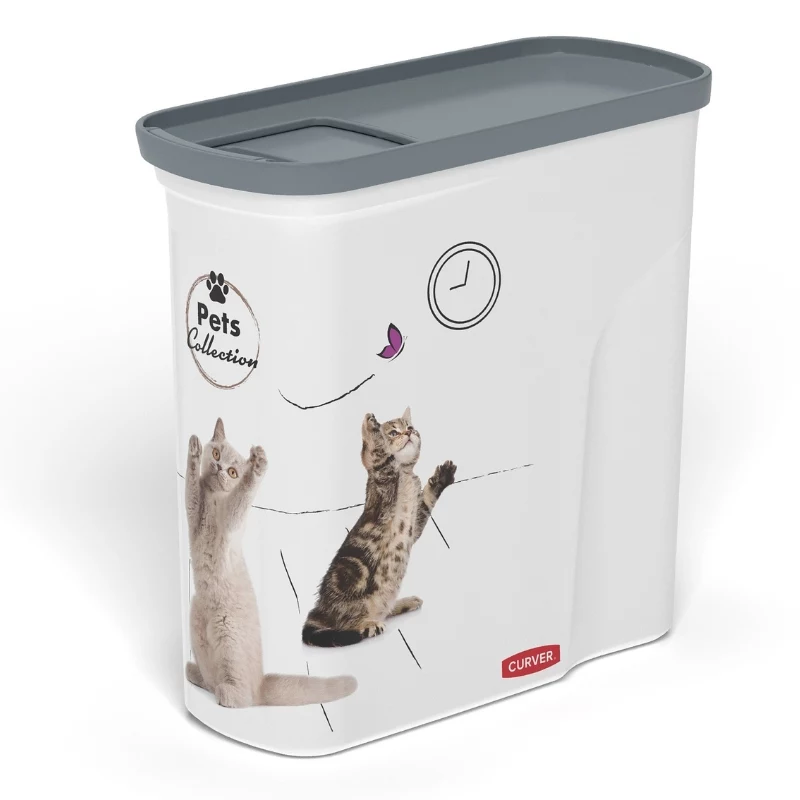 CURVER Pet Life nádoba na skladovanie krmiva pre psov a mačky 1,5 kg 2L