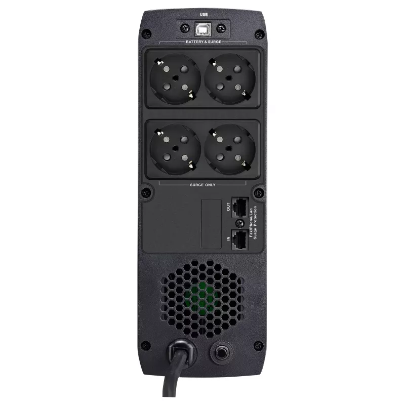 FSP ST 1200 Tower 1200VA 720W Line-Interactive UPS so 4 Schuko zásuvkami a RJ45 ochranou