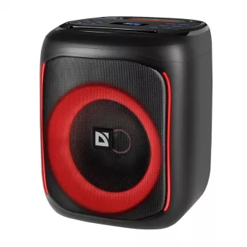 Defender BOOMER 50 Bluetooth reproduktor 50W MP3/FM/SD/USB/AUX/TWS/LED/MIC Karaoke čierny