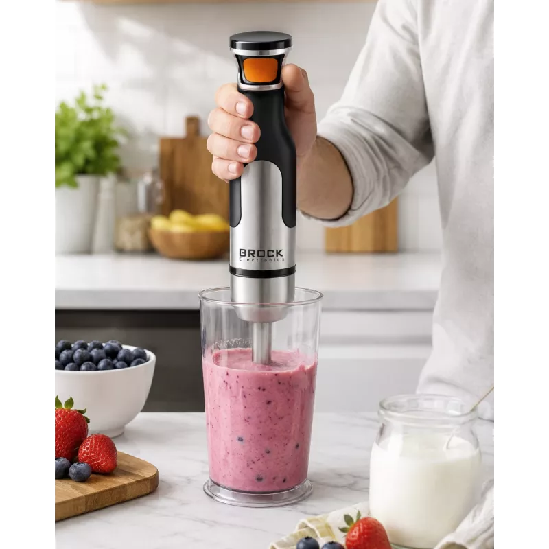 Brock HBS 6001 WH tyčový mixér 300 W biely