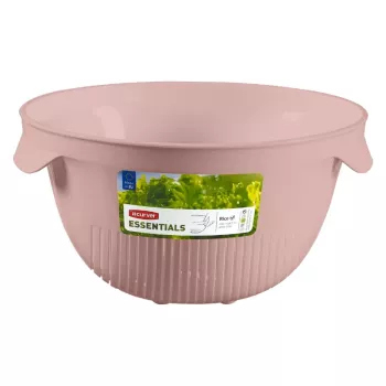 Curver Kitchen Essentials skladacie silikónové sitko ružové