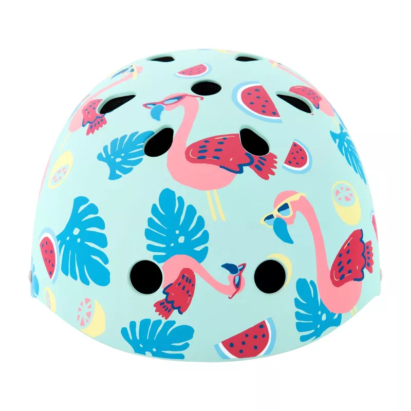 Hornit Flamingo detská cyklistická prilba M (53-58 cm) so zadným LED svetlom FLS931