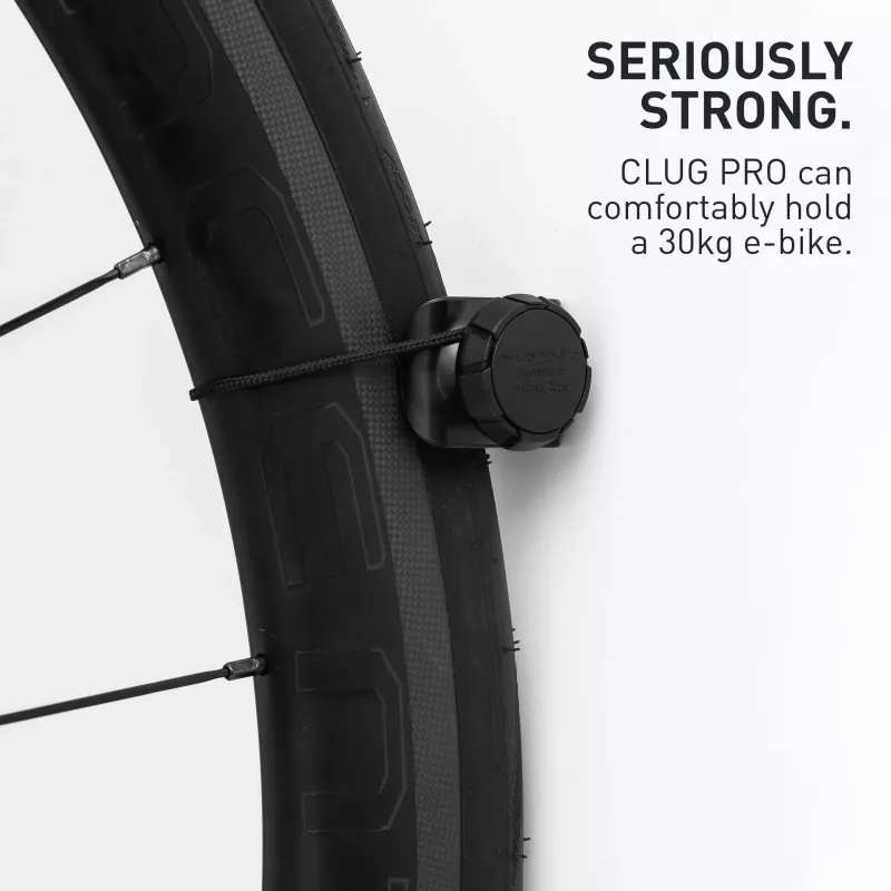 Hornit CLUG PRO Roadie Black S 7761RCP - 23mm-32mm (1-1.25) držiak na bicykel