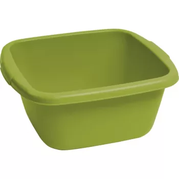 CURVER Square Bowl 14L Green – misa na miešanie a servírovanie z polypropylénovej zmesi bez BPA, vhodná do umývačky riadu