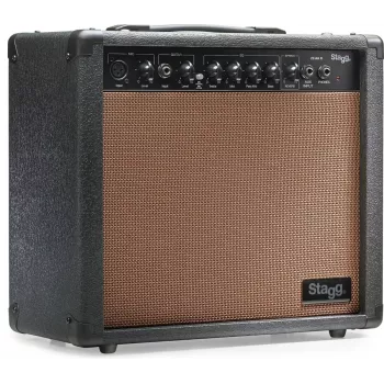 Stagg S20AAR 20W akustické gitarové combo zosilňovač s reverbom