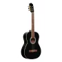 Stagg SCL60 BLK koncertná gitara 4/4 smreková vrchná doska čierna vysoký lesk
