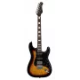 Stagg SES-60 SNB elektrická gitara - Sonic Blue, SSS snímače, telo z jelše
