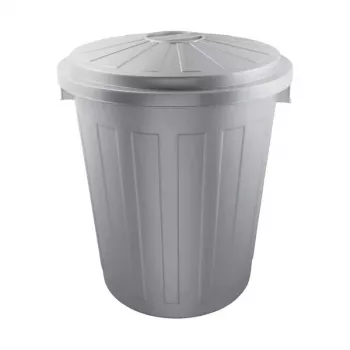 keeeper Mats Maxi odpadkový kôš 50L, Ø50 x 55 cm, strieborný