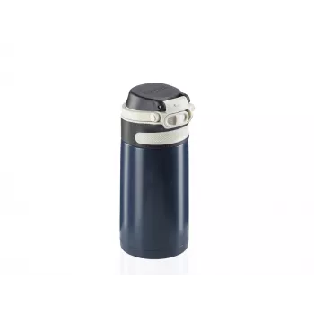 Leifheit Thermos Flip 350 ml, tmavomodrá
