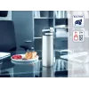 LEIFHEIT Thermo Mug Flip 600 ml strieborná