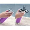 LEIFHEIT Thermos Flip 600 ml fialová vákuovo izolovaná nerezová fľaša