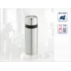 LEIFHEIT Thermos Coco 0,75L vákuová izolačná fľaša, nerez s vnútornou sklenenou nádobou, strieborná