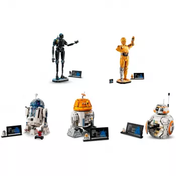 LEGO Star Wars Droid Bundle (BB-8, R2-D2, BB-9E) robotickí droidi ovládaní aplikáciou