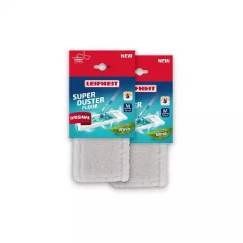 LEIFHEIT náhradné utierky 2 ks SuperDuster Floor M 33cm