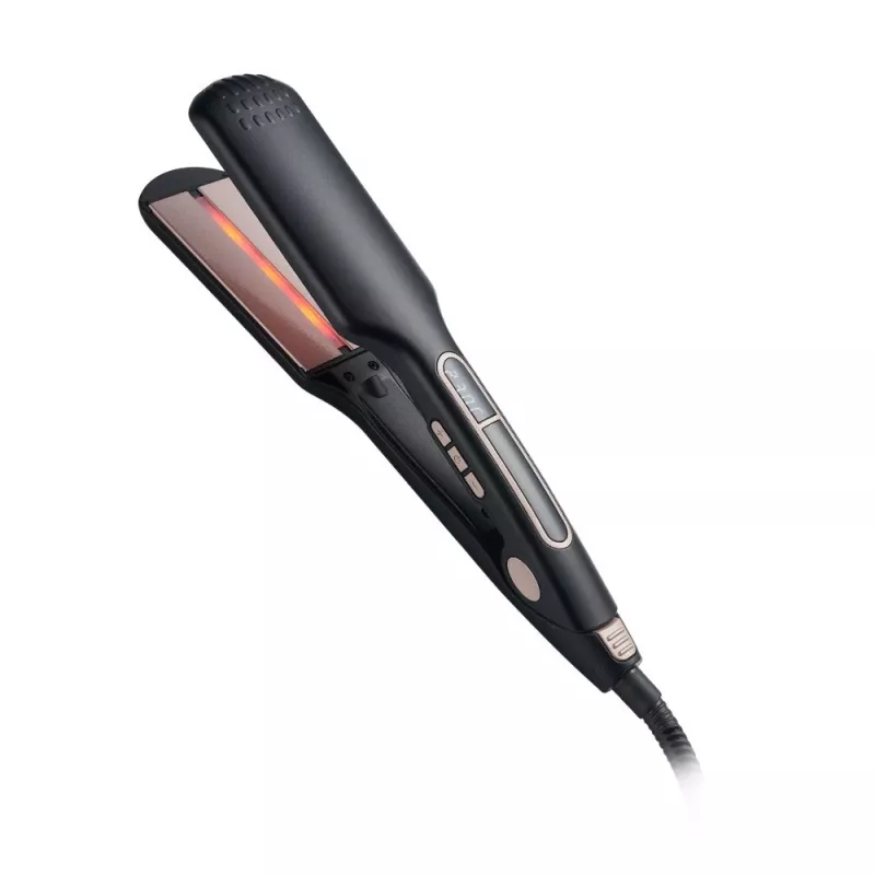 StayBeauty od Extralink M-17722 keramická žehlička na vlasy, 60W, nastaviteľná teplota, čierna
