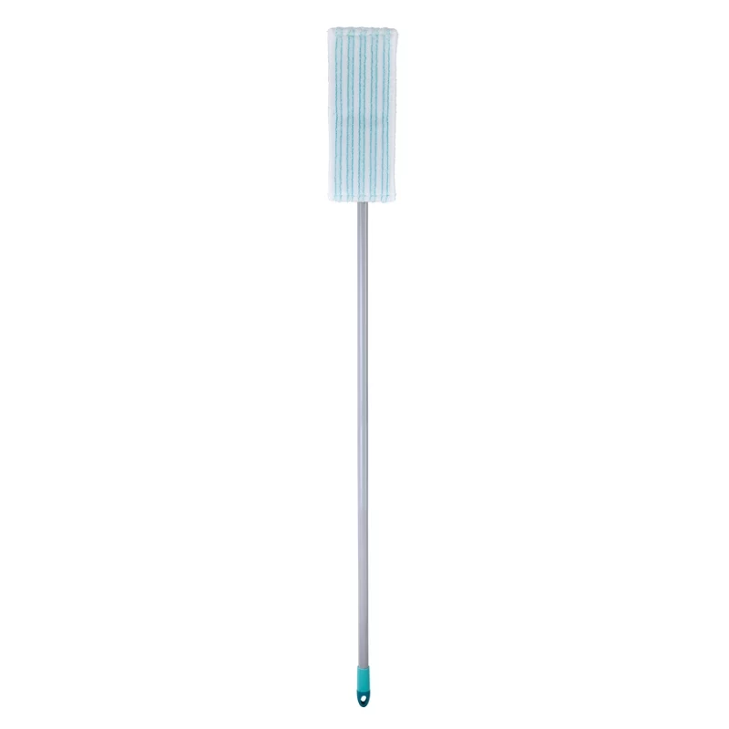 LEIFHEIT POWER CLEAN M Micro Duo plochý mop s teleskopickou rukoväťou, 33cm, zelená/biela/sivá