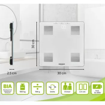 SOEHNLE Shape Sense Connect Lite osobnostná váha s Bluetooth a aplikáciou