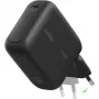 Belkin BOOSTCharge 100W USB-C GaN nástenná nabíjačka - čierna WCH025KQBK