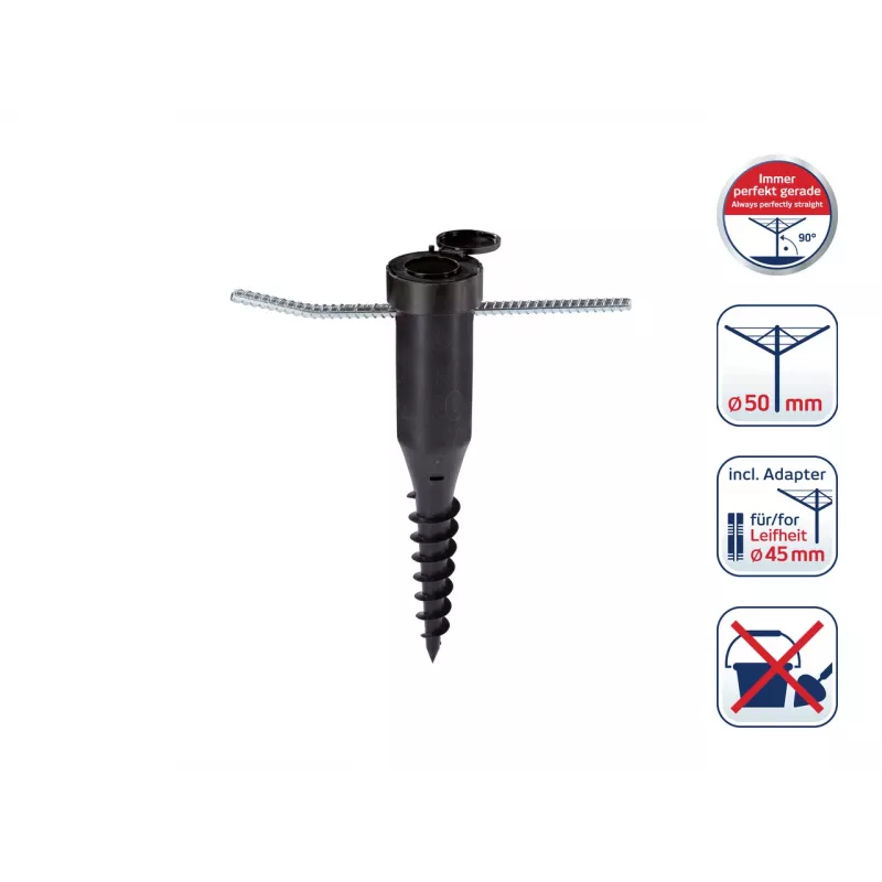 Leifheit Pin centrovanie skrutkovo-otočný joystick