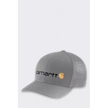 Carhartt Rugged Flex Oakland Cap Asphalt - bejzbalová čiapka z elastickej bavlny s potiacim pásikom FastDry