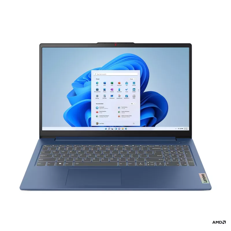 Lenovo IdeaPad Slim 3 15-palcový notebook - AMD Ryzen 5 4500U, 16GB RAM, 512GB SSD, Full HD IPS, podsvietená klávesnica, Windows 11 Home, Arctic Grey