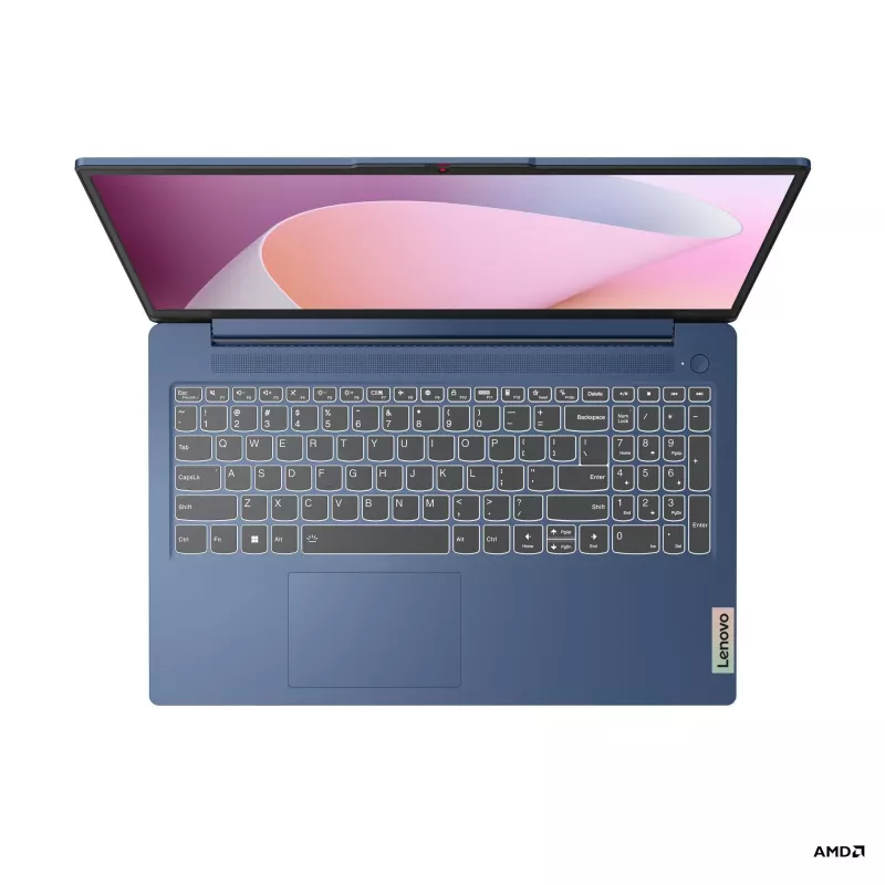 Lenovo IdeaPad Slim 3 15-palcový notebook - AMD Ryzen 5 4500U, 16GB RAM, 512GB SSD, Full HD IPS, podsvietená klávesnica, Windows 11 Home, Arctic Grey