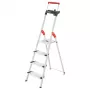 HAILO L85 ComfortLine hliníkový 4-stupňový domáci rebrík