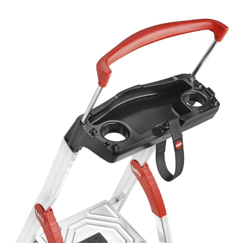 HAILO L85 ComfortLine hliníkový 4-stupňový domáci rebrík