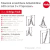 HAILO ProfiStep Combi rebrík hliníkový 3x9 priečok