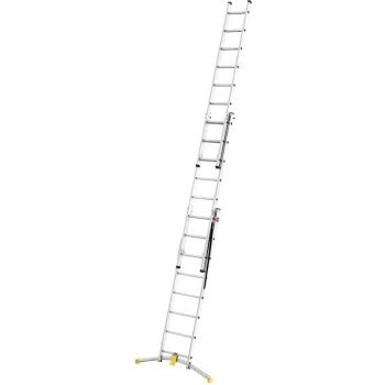 HAILO Kombileiter HobbyLOT hliníkový 2x8 + 1x9 priečok