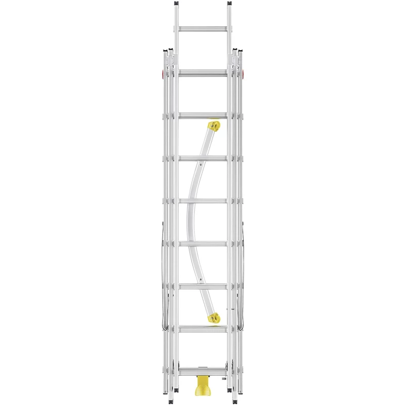 HAILO Kombileiter HobbyLOT hliníkový 2x8 + 1x9 priečok