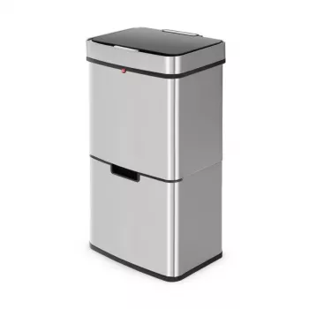 HAILO Öko Vario XL systém na triedenie odpadu, 2x25L, nerezová oceľ