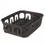 CURVER Essentials odkvapkávač na riad 39x29x10,1 cm tmavosivý