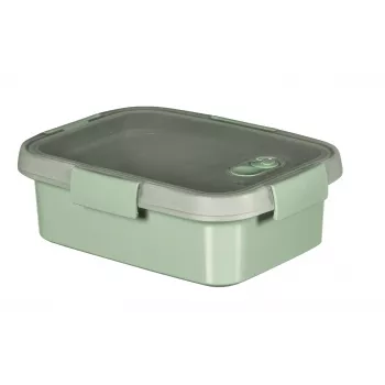 CURVER úložná krabica na potraviny Lunch obdĺžniková 1L Smart Eco To Go 20x15x7cm soft green
