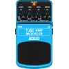 Behringer TM300 Tube Amp Modeler efektový pedál pre elektrickú gitaru, modrá/čierna