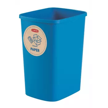 Curver Deco Flip Bin recyklačný kôš set 3x10L modrý zelený žltý