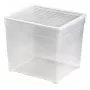 CURVER textilná krabica s vekom 33L priehľadná 39,5x34,2x34,3cm